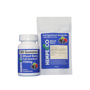 Full Spectrum CBD Gummies 25mg | Mixed Berry